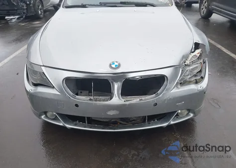 2006 BMW 650I from USA, damaged, VIN WBAEH13486CR50551